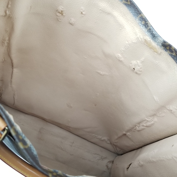 Authentic  Louis Vuitton Monogram Sac Plat Tote Handbag - Picture 15 of 16